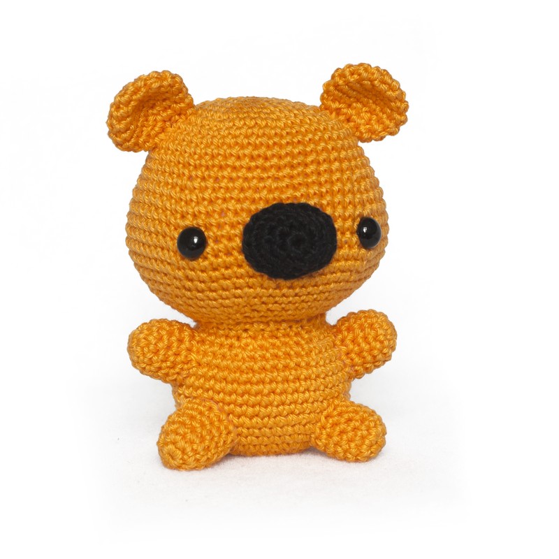 Boneka Rajut Ozzy the Bear — DIY Fluffies