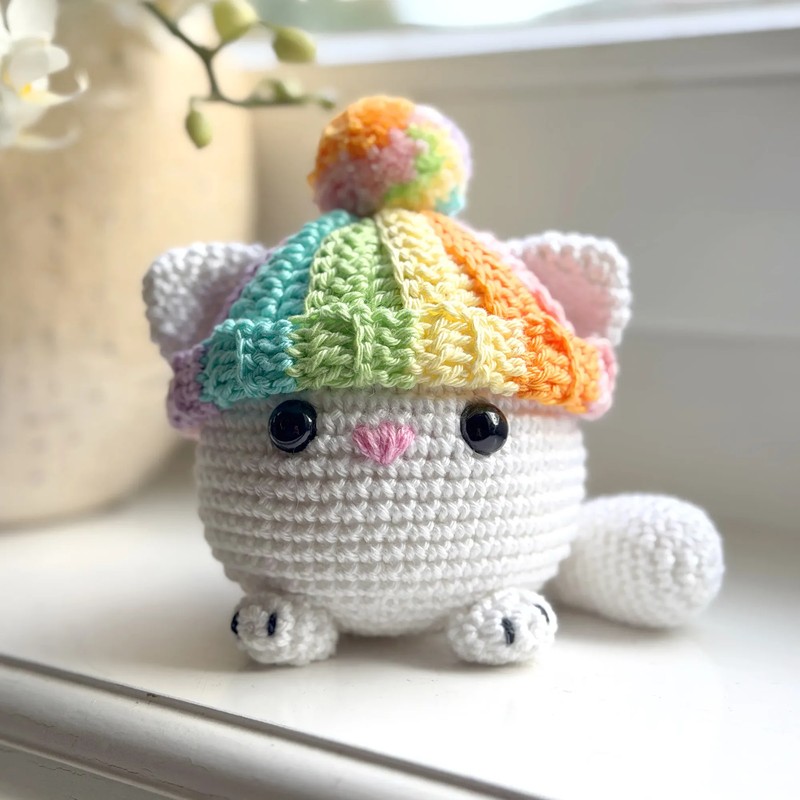 Boneka Rajut Molly the Cat Plush — DIY Fluffies