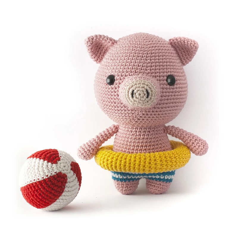 Boneka Rajut Billie the Pig — DIY Fluffies
